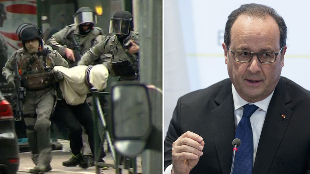 Insatsen i Belgien och Francois Hollande
