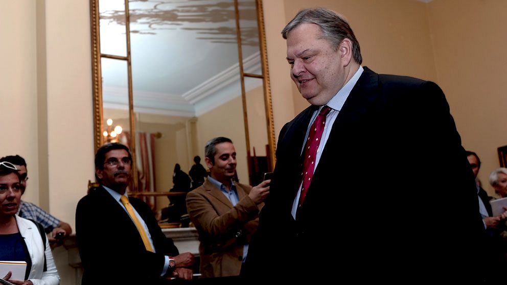 Pasok-ledaren Venizelos. Foto Scanpix.