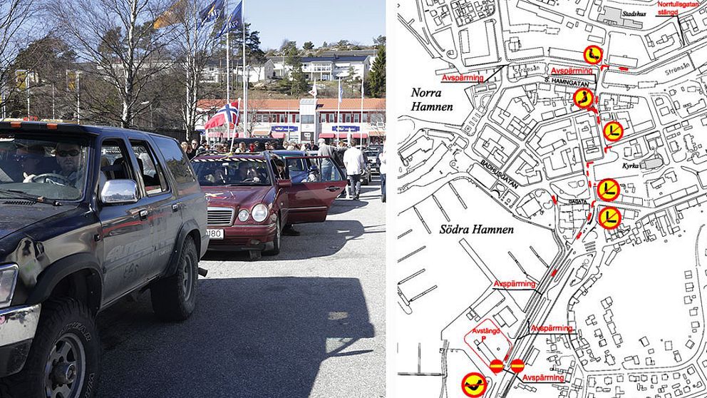Fulla norrmän invaderar Strömstad | SVT Nyheter