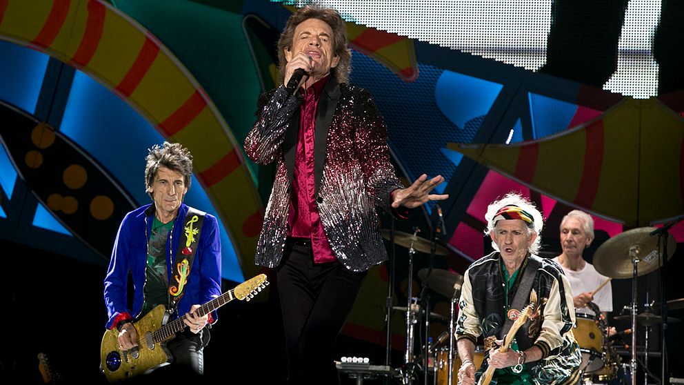 Rocklegenderna i Rolling Stones intog på fredagkvällen scenen i Havanna i Kuba.