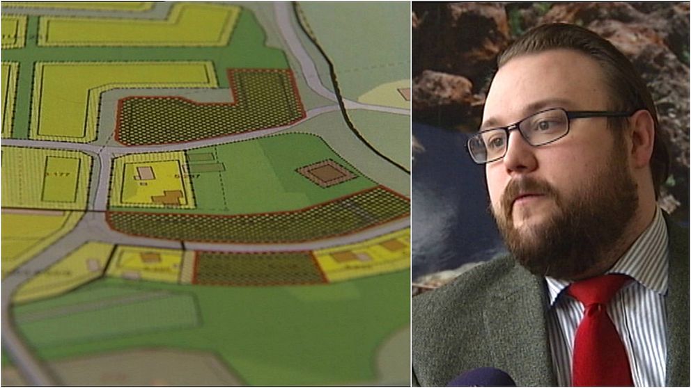 Kommunalrådet Jonas Andersson (S) vill bygga i Stugun