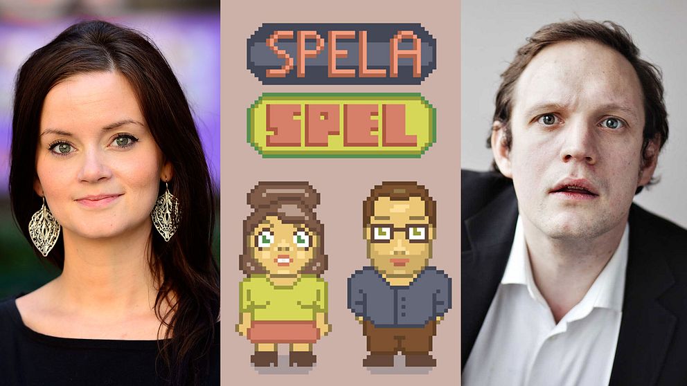 Nanna Johansson och Jonatan Unge utforskar spelvärlden i en ny podcast.