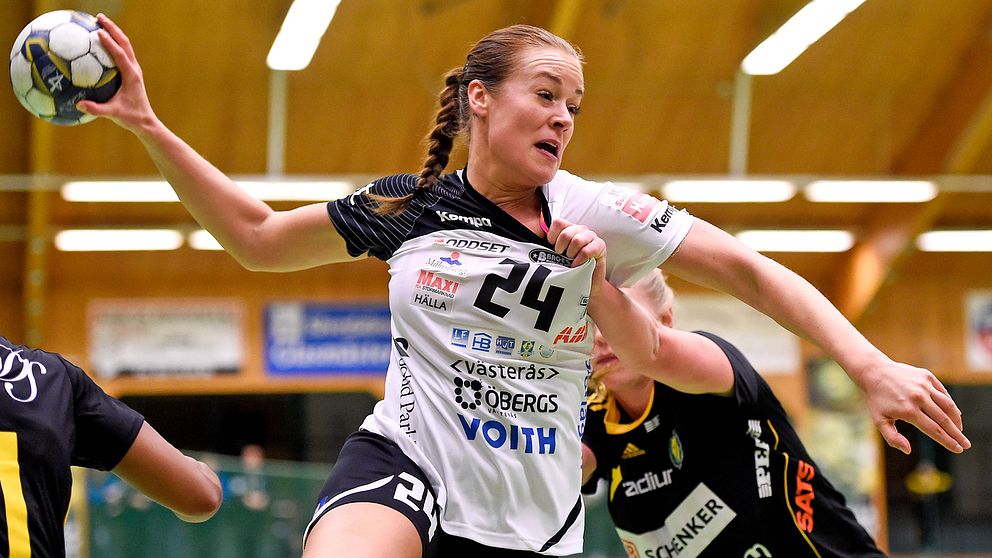 Lina A Karlsson var en av Västerås Irstas stora matchvinnare.