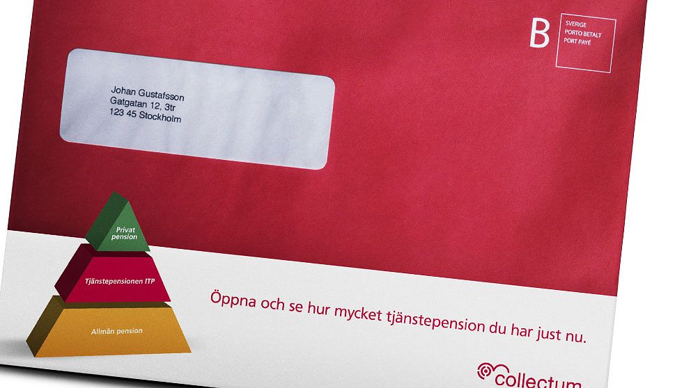 Rött kuvert, tjänstepension