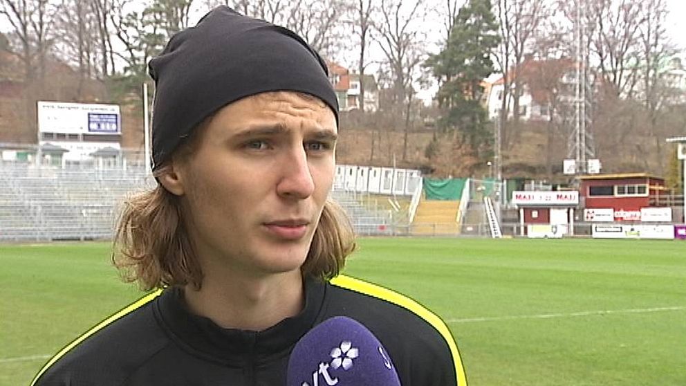 Pawel Cibicki anfallare i J-södra, utlånad från Malmö FF.