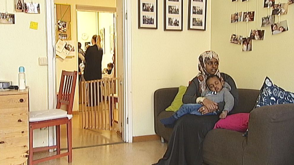 Ung mamma på UNga föräldrar
