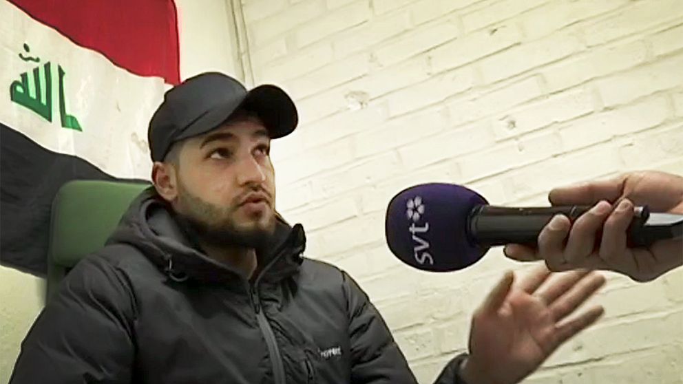 Khaled berätter för SVT Nyheter om hur han blivit föremål för terrorrekrytering.