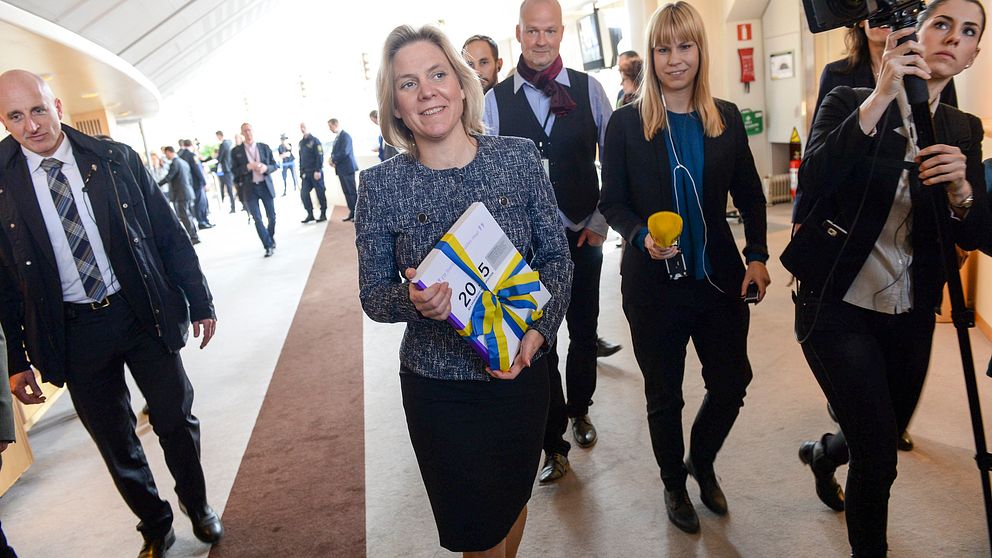 magdalena andersson med vårbudget