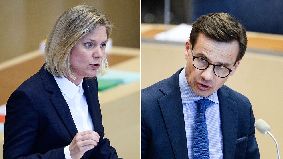 Magdalena Andersson och Ulf Kristersson