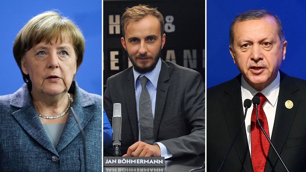 Förbundskansler Angela Merkel tillåter att president Erdogan och Turkiet stämmer komikern Jan Böhmermann för förolämpning.
