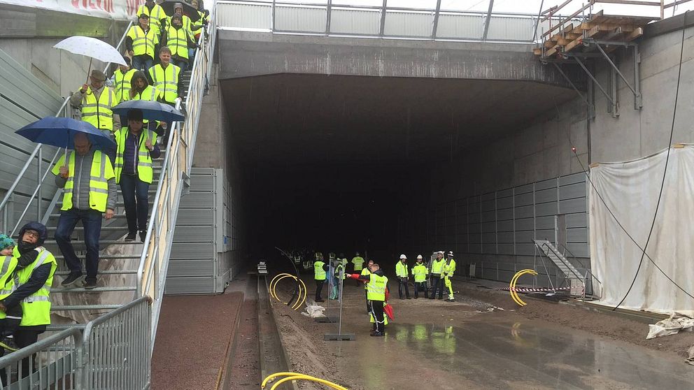 järnvägstunnel Gamla Uppsala