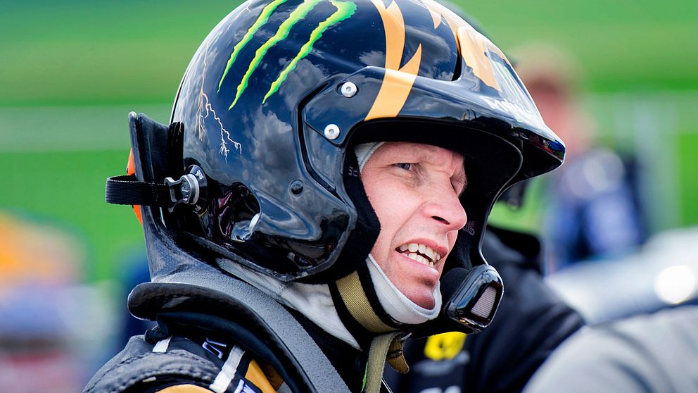 Regerande rallycrossvärldsmästaren Petter Solberg.
