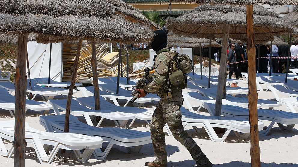 Förra året dog 38 personer när terrorister öppnade eld mot turister på en semesteranläggning i Tunisien.