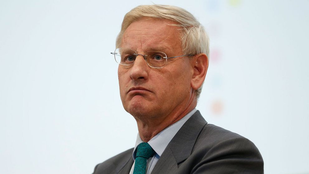 Den förre utrikesministern Carl Bildt (M)