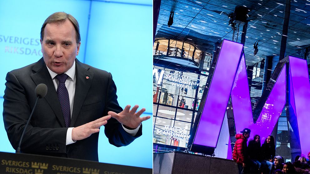 Mall of Scandinavia, Löfven