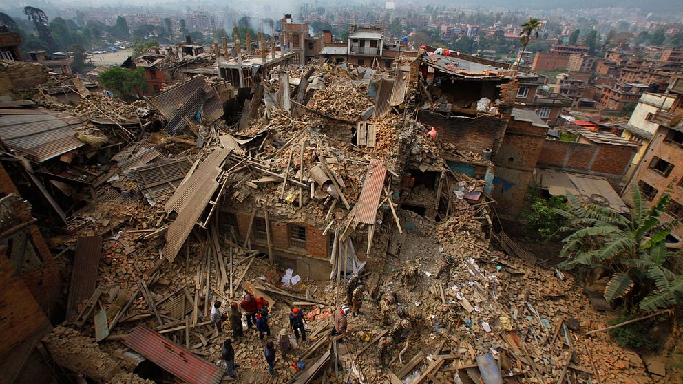 Nepal efter jordbävningarna år 2015