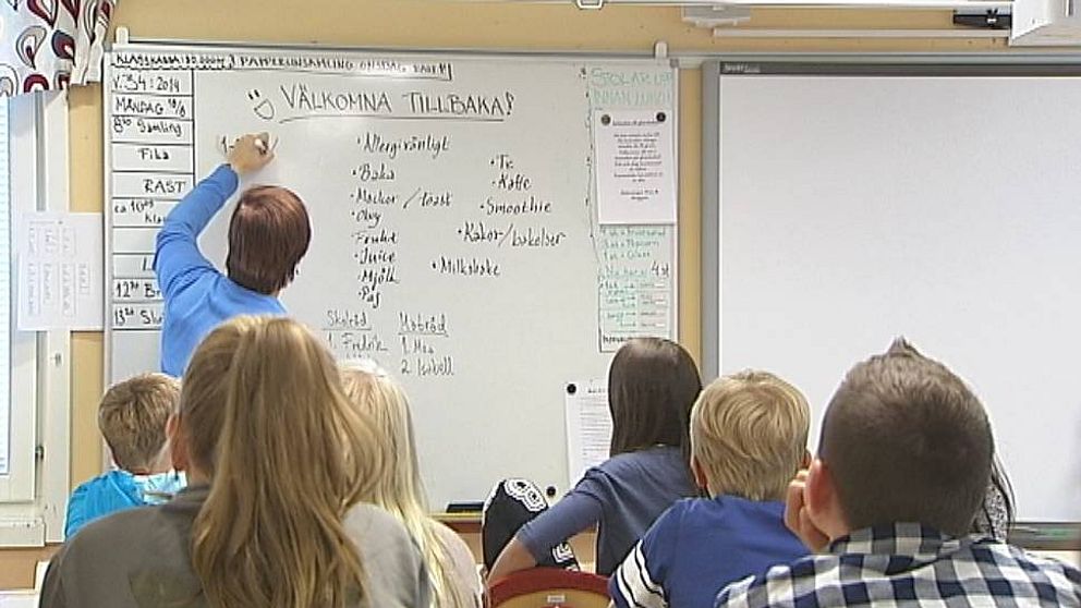 Genrebild skola