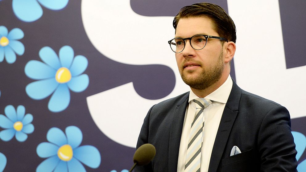 Sverigedemokraternas partiledare Jimmie Åkesson (SD)