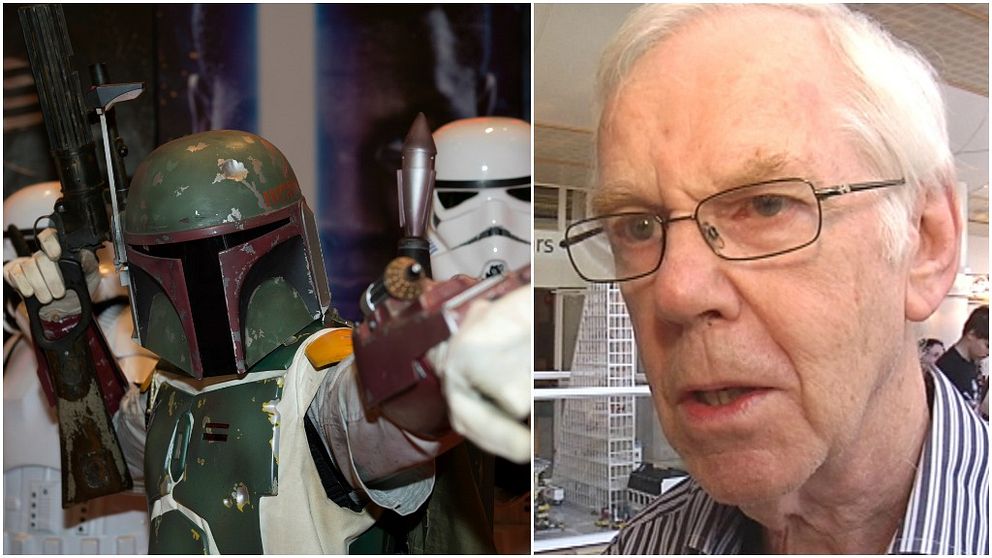 Skådespelaren Jeremy Bulloch, alias Boba Fett, besökte speleventet Nordsken i Skellefteå.