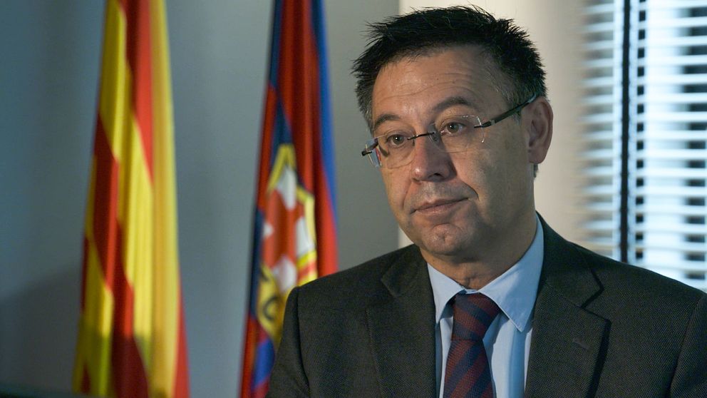 Josep Maria Bartomeo, ordförande för FC Barcelona