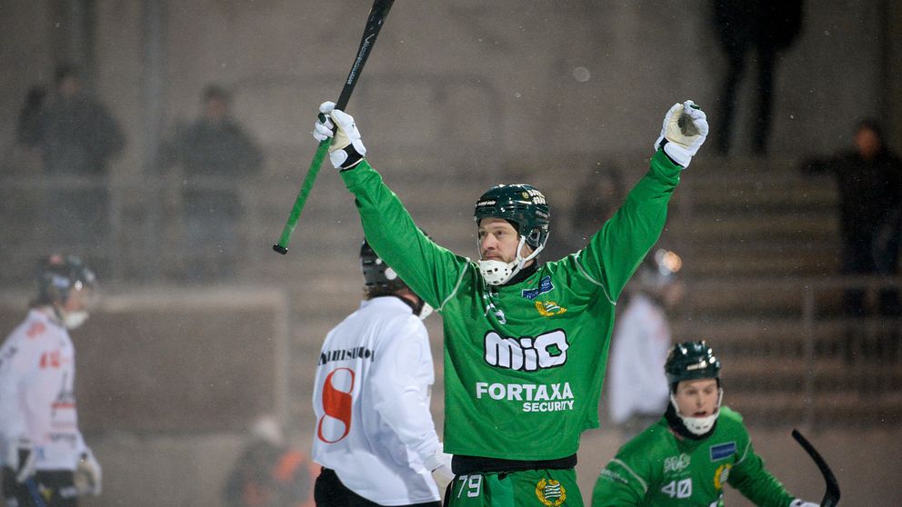 Skyttekungen Misja Pasjkin i Hammarby Bandy slutar.