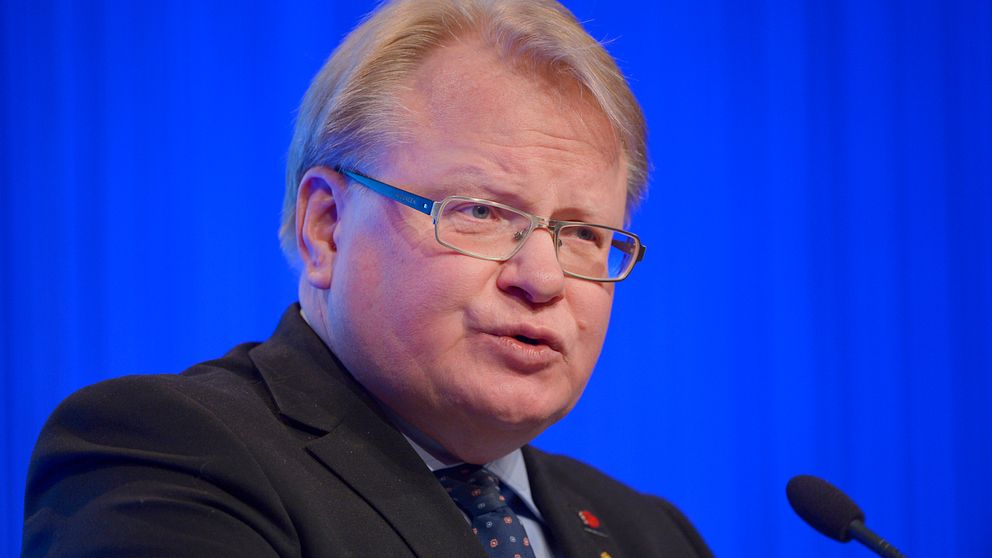 Försvarsminister Peter Hultqvist. Bilden är tagen vid ett tidigare tillfälle.