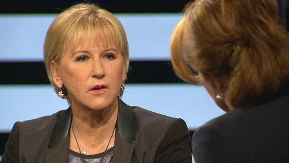 Utrikesminister Margot Wallström i SVT: Agenda.