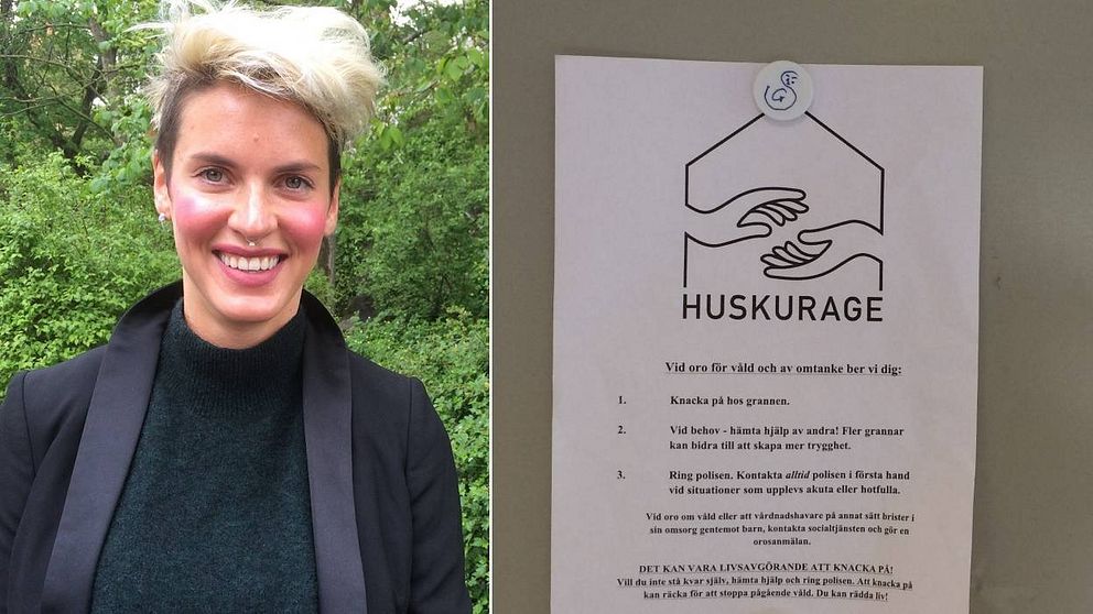 Bild på Nina Rung som är projektledare för Huskurage som Stockholmspolisen nu satsar på.