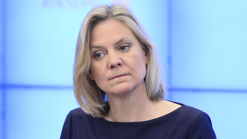 Fiansminister Magdalena Andersson (S)