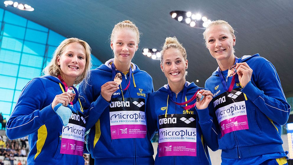 Ida Marko-Varga, Louise Hansson, Ida Lindborg och Sarah Sjöström.