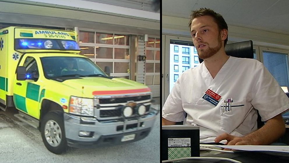 Ambulans och sjuksköterska Peter Mähler