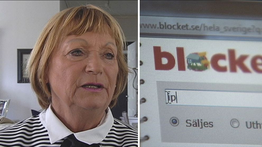 Britt-Mari Samuelsson telefonterroriserades av blocketbluffare