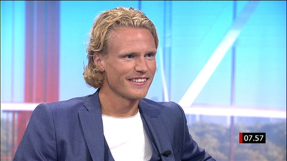 Oscar Hiljemark från Gislaved utsedd till Sveriges bäst klädda man 2016. I sommar spelar han fotbolls-EM i Frankrike.