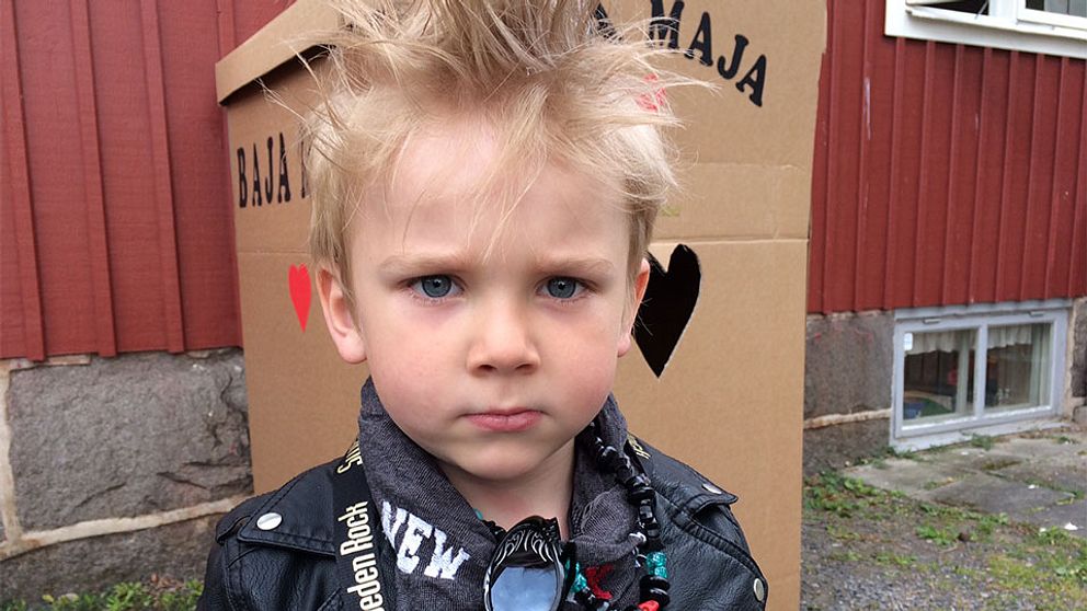 Sixten Olsson 4 år Sweden rock