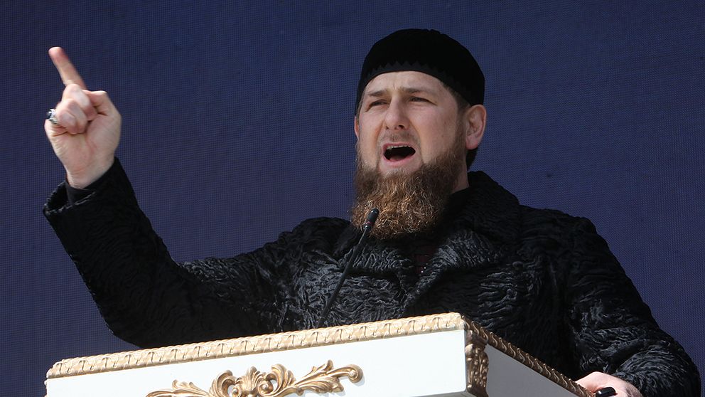 Den tjetjenske presidenten Ramzan Kadyrov.