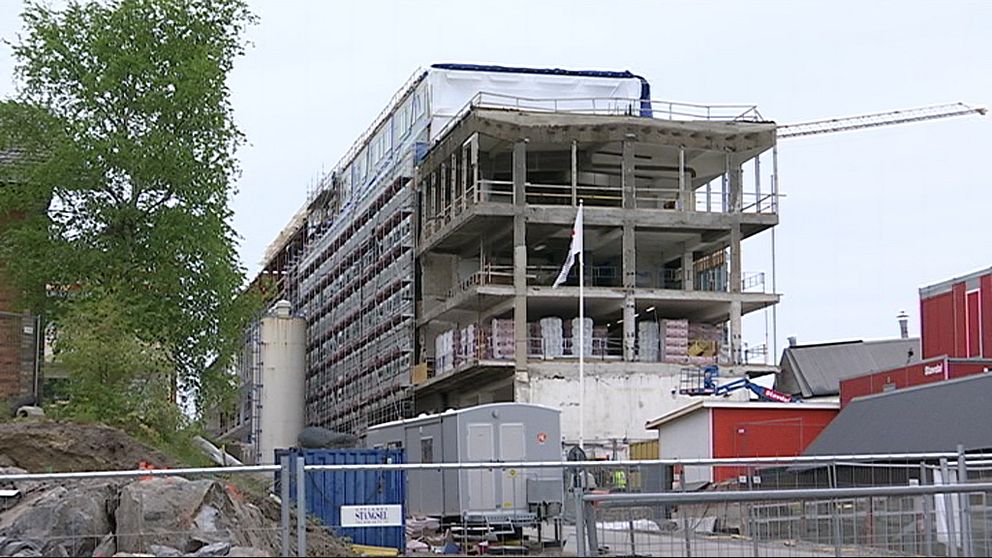Fabrikshuset i Gustavsberg.