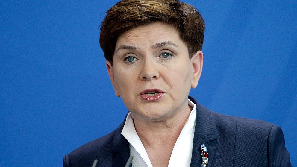 Polens premiärminister Beata Szydlo.