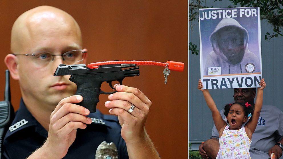 George Zimmermans pistol användes för att skjuta tonåringen Trayvon Martin till döds 2012.