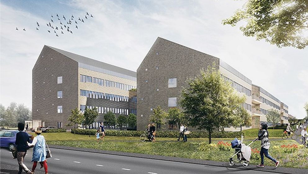 Framtida bild av länssjukhuset Ryhov Jönköping