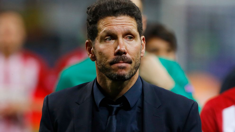 Diego Simeone efter förlusten i Champions League-finalen.
