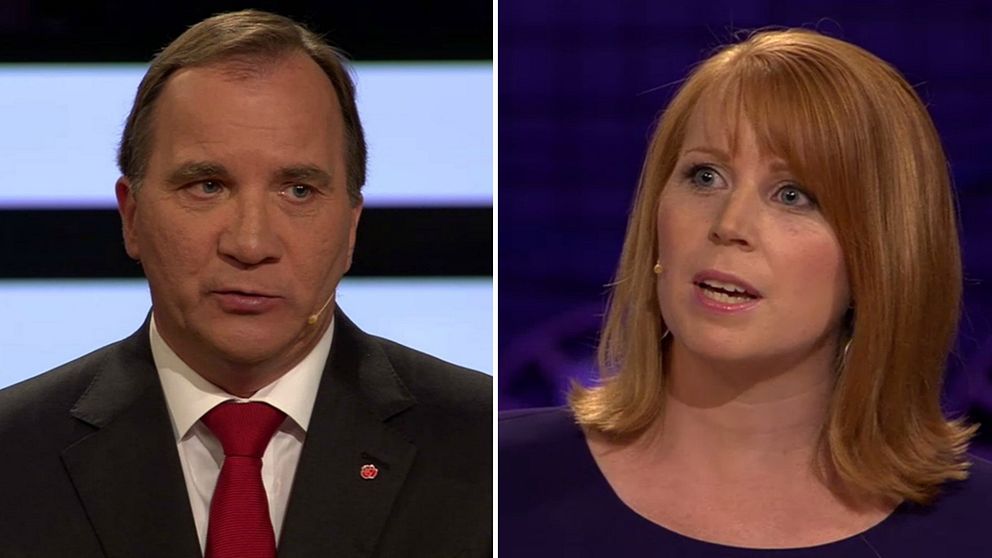 Stefan Löfven och Annie Lööf.