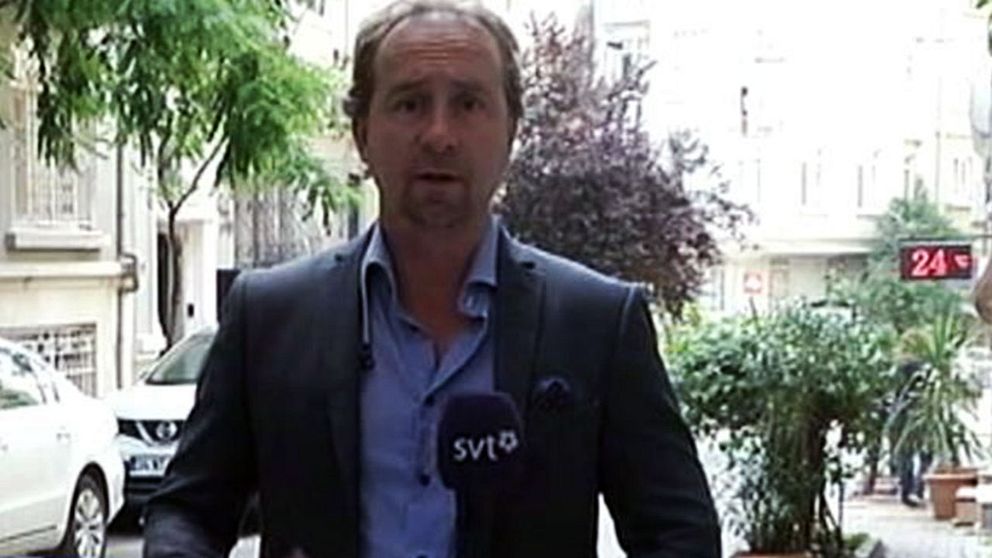SVT:s korrespondent Stefan Åsberg.