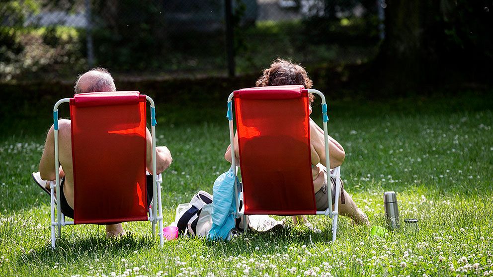 Sommar, värme, solstol