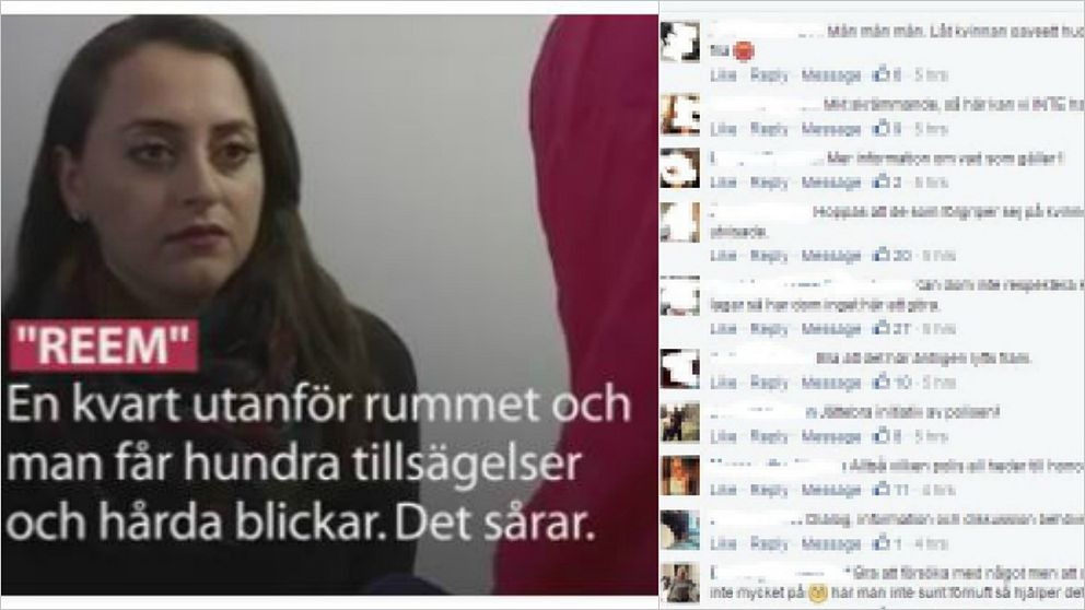 Kommentarer till SVT:s rapportering om svåra förhållanden för kvinnor på asylboenden.
