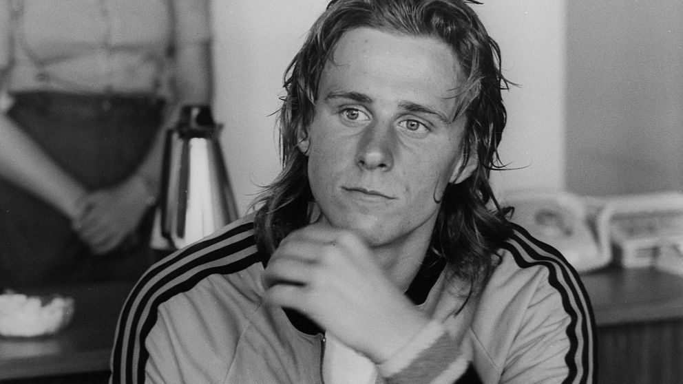 En ung Björn Borg.