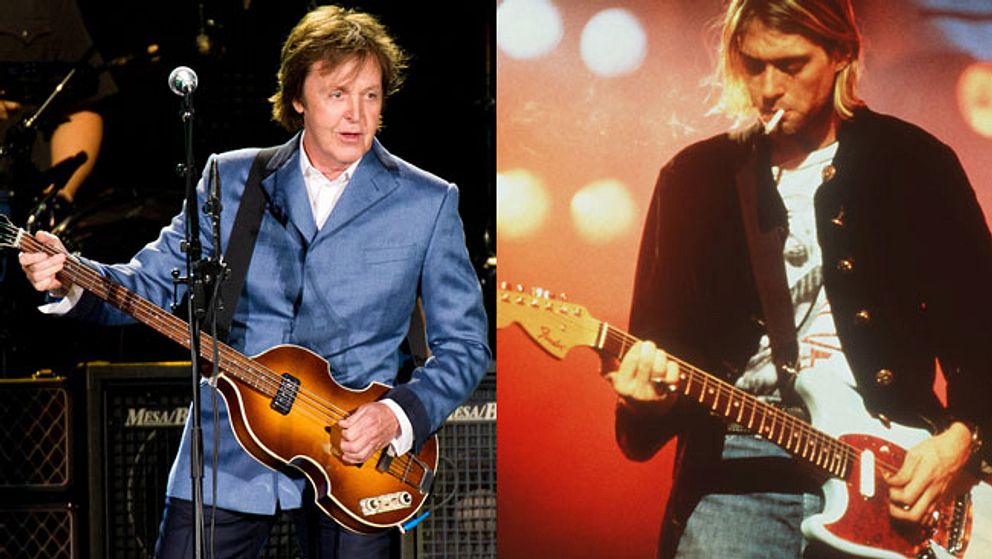 Paul McCartney och Kurt Cobain.