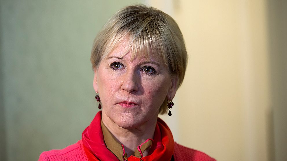 Margot Wallström (S), utrikesminister