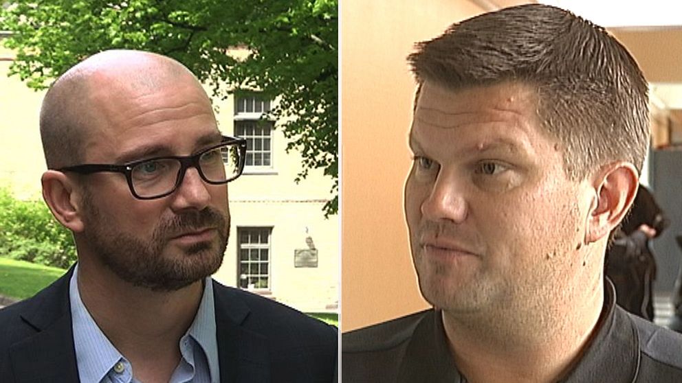 Rasmus Persson (C) och Per-Åke Sörman (C)