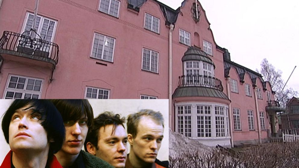 Refused är ett av de namnkunniga band som äntrat scenen i den laxrosa villan.