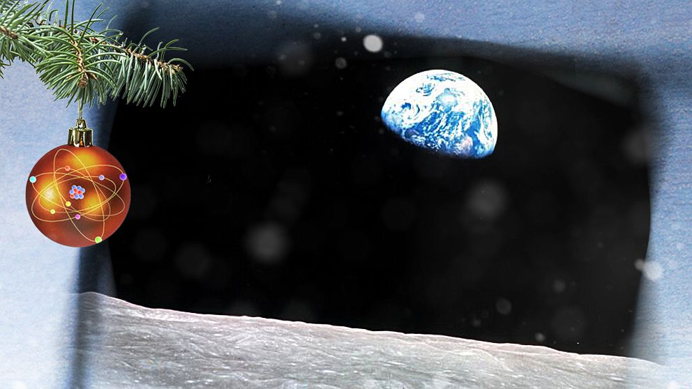 Hör en (kontroversiell) julhälsning från Apollo åttas omloppsbana runt månen från 1968. I tur och ordning hörs astronauterna William Anders, Jim Lovell och Frank Borman.